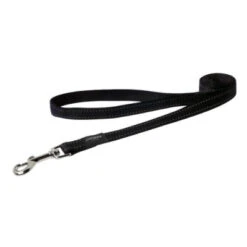 Rogz Dog Lead 9 Rogz Dog Lead -Pet Supplies Store Fixed Leads Reflective Stitching HL A Black 400x400 1