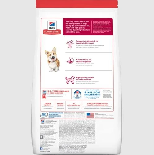 Hill’s Science Diet Adult Small Bites 2 Hill’s Science Diet Adult Small Bites - Image 2