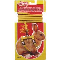 Living World Rabbit Harness & Lead Set Yellow