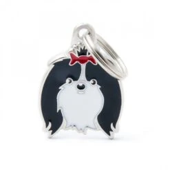 My Family Dog Breed Tags -Pet Supplies Store Shih Tzu Black and White