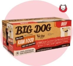 Big Dog BARF Frozen Food -Pet Supplies Store big dog beef