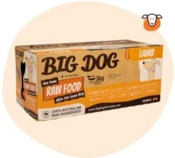 Big Dog BARF Frozen Food -Pet Supplies Store big dog lamb